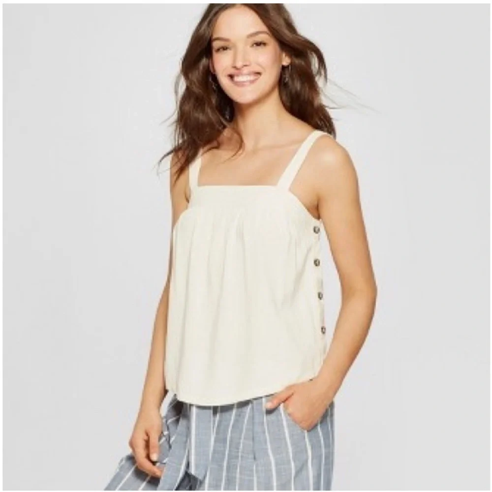 Linen tank - Picture 1 of 7